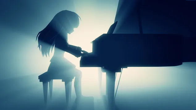 Engel slaat! - Kanade Tachibana Monochrome Piano download