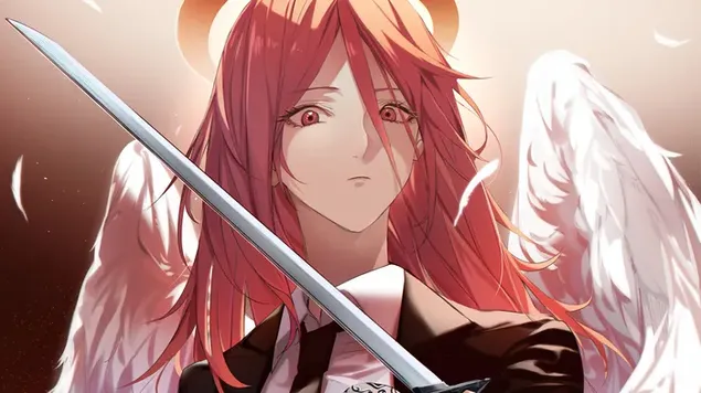 電鋸俠天使惡魔劍 4K 壁紙