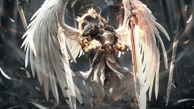 Ángel guerrero arte de la fantasía descargar