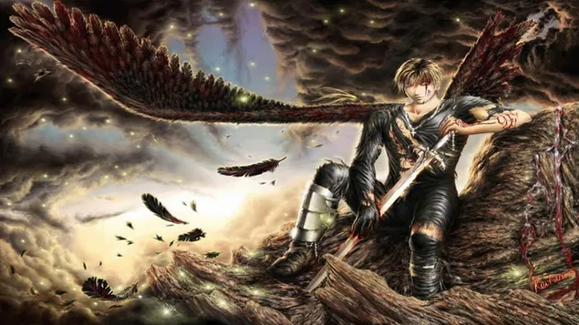 Tapeta Anjelskí bojovníci 4K