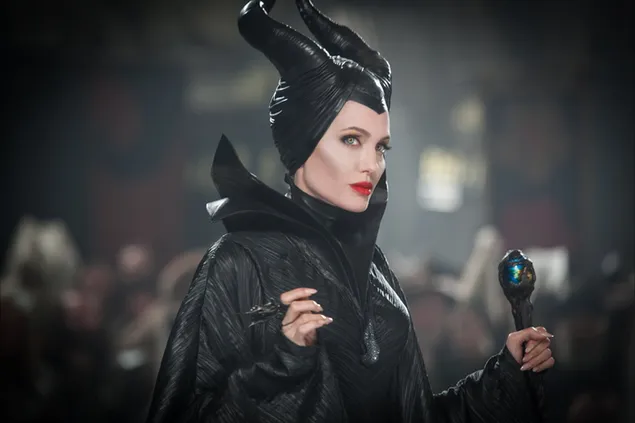 Angelina Jolie as Maleficent aflaai