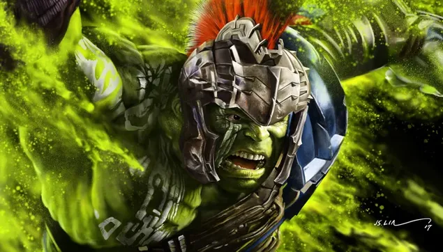 Hulk yang marah 6K wallpaper