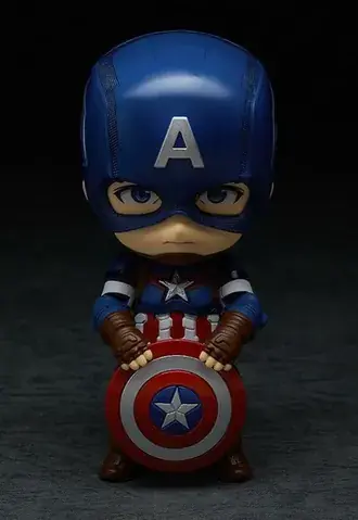 animirovannyy milyy mal'chik, odetyy v kostyum supergeroya marvel kapitana ameriki skachat'