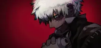 애니메이션 짐승 남자 Kaneki Ken 4K 배경화면