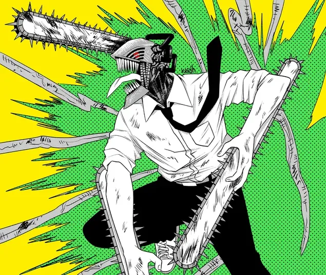 Anime Chainsaw Man - Denji unduhan