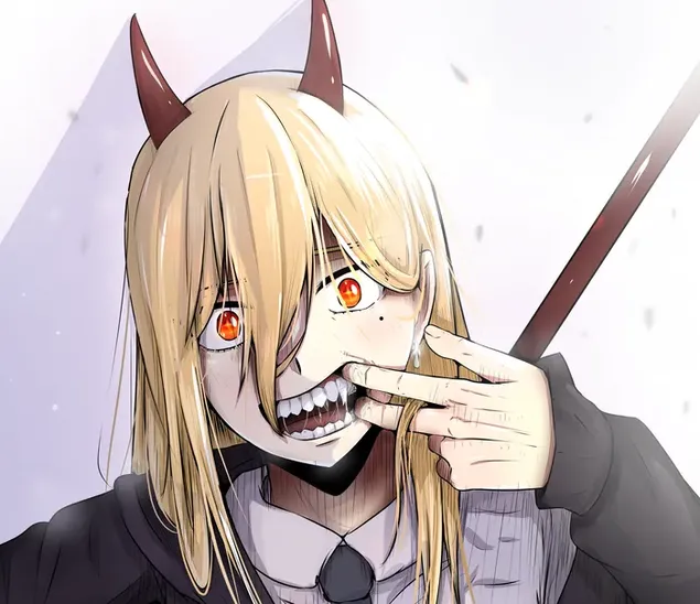 Anime Chainsaw Man - Power 4K wallpaper