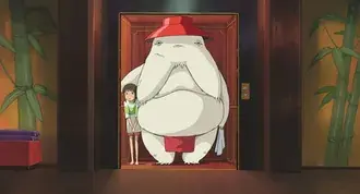 Tapeta Anime - Chihiro a ředkvičky Spirit 2K