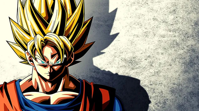 Anime clásico - Dragon Ball Z, Super Saiyan Son Goku 4K fondo de pantalla