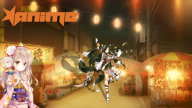 פסטיבל אנימה HD טפט