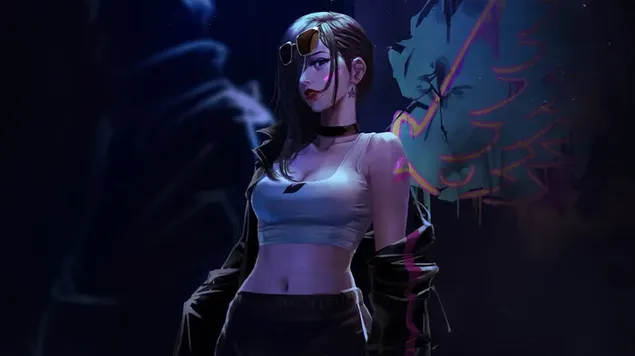 動漫女孩美女 4K 壁紙