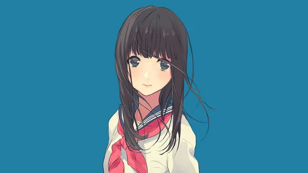 動漫 - 女學生 4K 壁紙