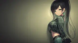 anime-devushka s khvostikom i zelyonymi glazami skachat'
