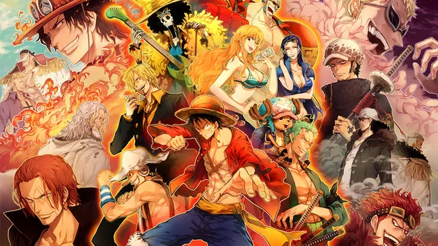 Anime - Personajes de One Piece HD fondo de pantalla