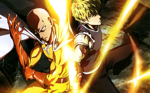 Anime One Punch Man 2K kertas dinding