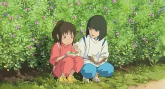 Anime - Sen e Haku (Spirited Away) HD papel de parede