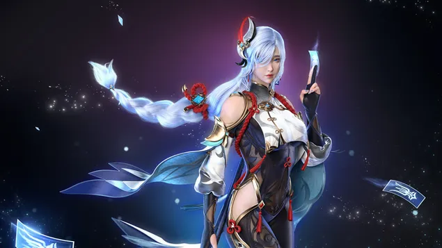 动漫武士沉河| 原神冲击 4K 壁纸