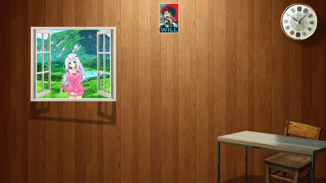 Anime X IRL HD kertas dinding