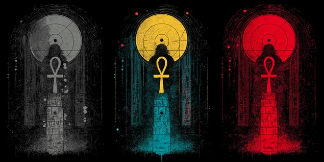 San Chong Fu You Biao Xian Li , Feng Ge Hua De She Ji Zhong De An Qia Fu Hao  Xia Zai