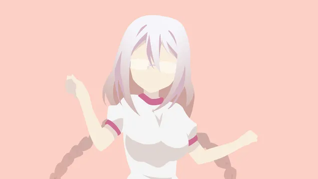 Ан щастлива 4K тапет