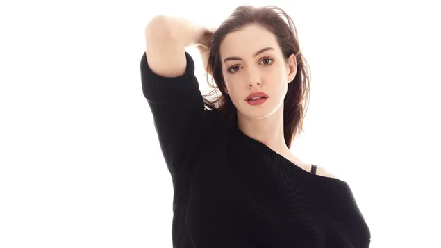 Anne Hathaway - Elle Shoot 4K pozadina