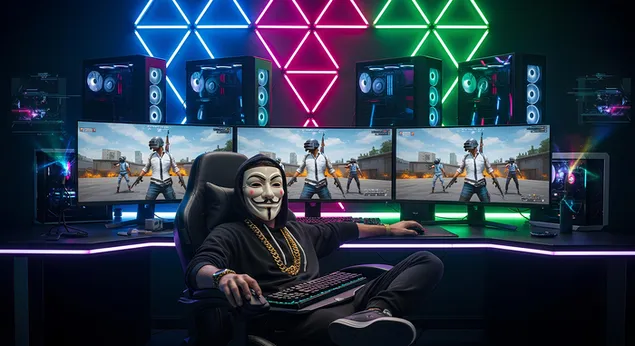 battle royale oyunu oynayan anonim oyuncu kurulumu indir