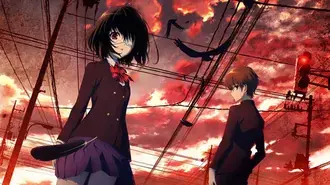 Një tjetër - Mei Misaki & Kouichi Sakakibara HD sfond