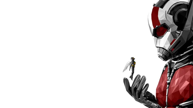 Ant-Man and the Wasp Minimalist کاغذدیواری  8K