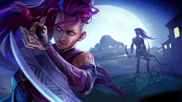 Ταπετσαρία 'Anti-Mage' Persona Disciples Path - Dota 2 (Βιντεοπαιχνίδι) 4K