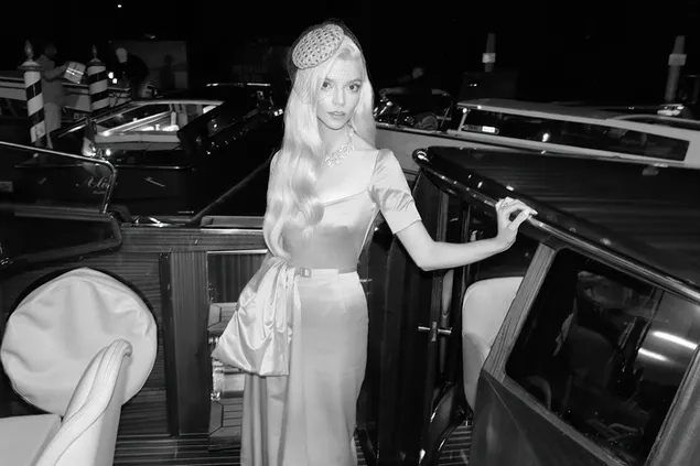 อันยา เทย์เลอร์-จอย | การถ่ายทำเทศกาลภาพยนตร์เวนิส 4K วอลเปเปอร์