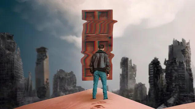 Tapeta Dvere kamkoľvek 4K