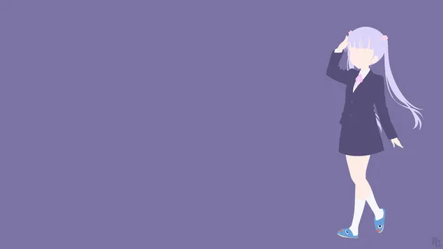 Aoba Suzukaze fra New Game 4K baggrundsbillede