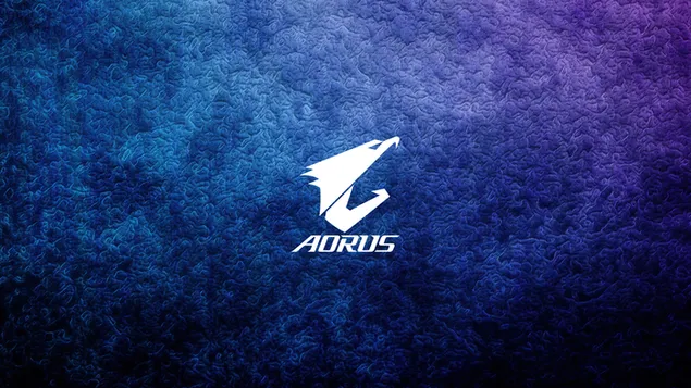AORUS ロゴの背景 4K 壁紙