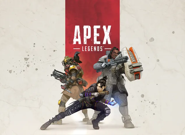 Apex Legends - Bloodhound, Gibraltar, Wraith Character 2K wallpaper