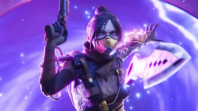 Trò chơi điện tử Apex Legends cô gái anime tải xuống