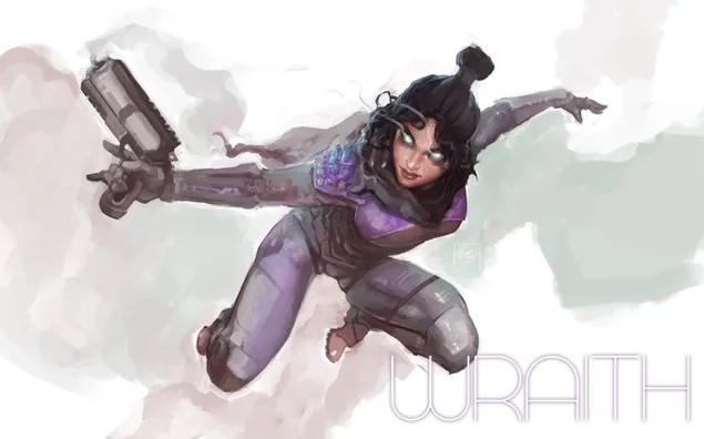 Apex Legends - Wraith (ผู้ต่อสู้ข้ามมิติ) 2K วอลเปเปอร์