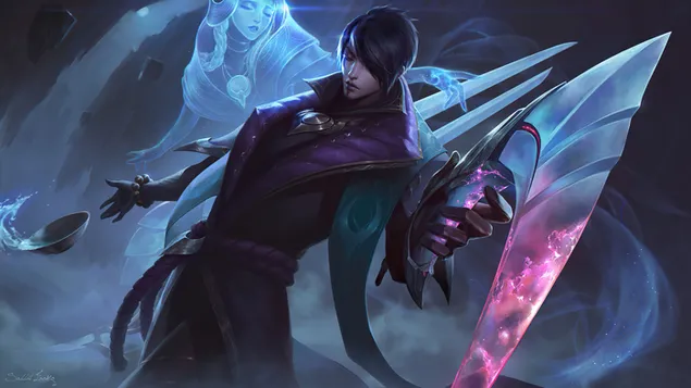 splash art 'aphelios' - league of legends (lol) stahnout