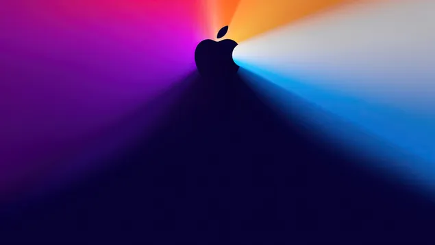 Apple Colorful Background