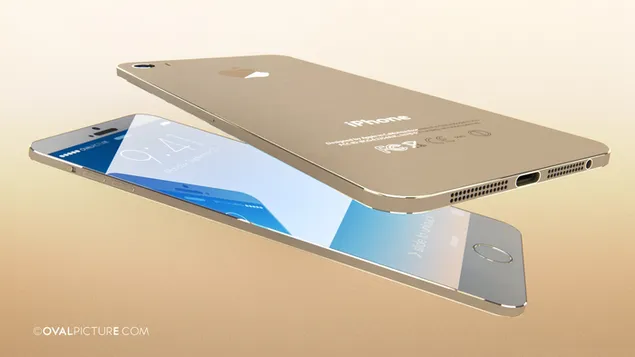 Apple iPhone 6 Altın HD duvar kağıdı