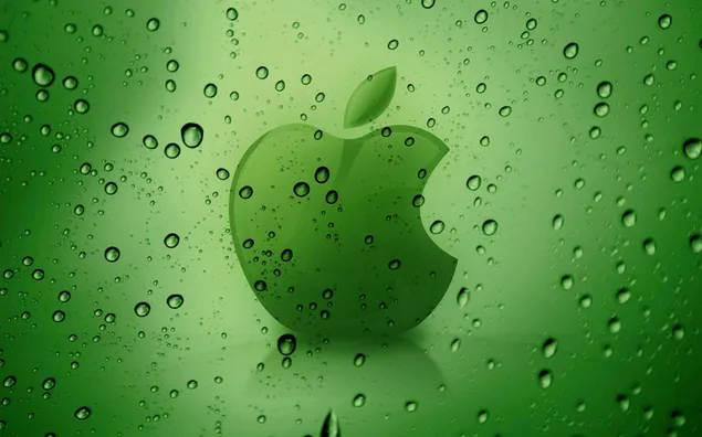 Apple - Logotip (verd) baixada