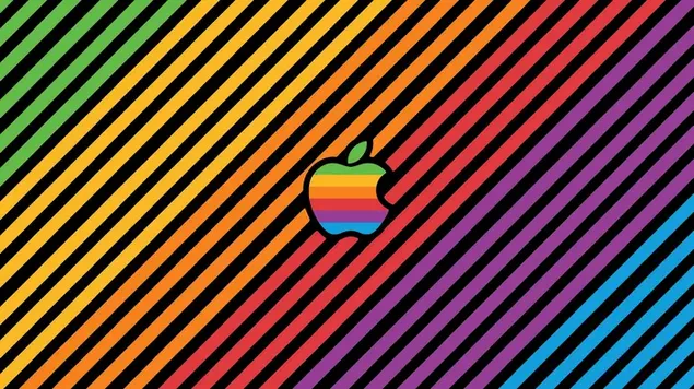 Apple Mac Colorful Background 4K wallpaper