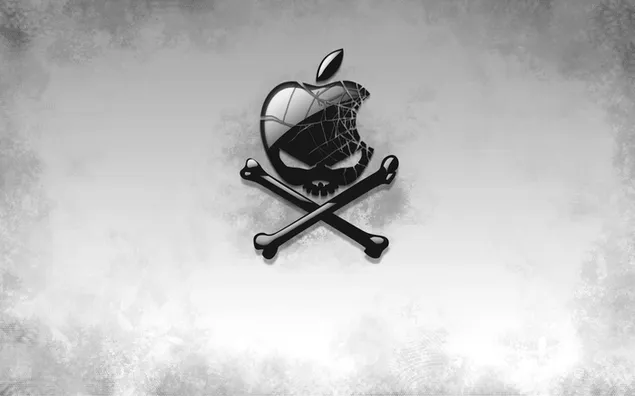 Apple - Totenkopf-Logo