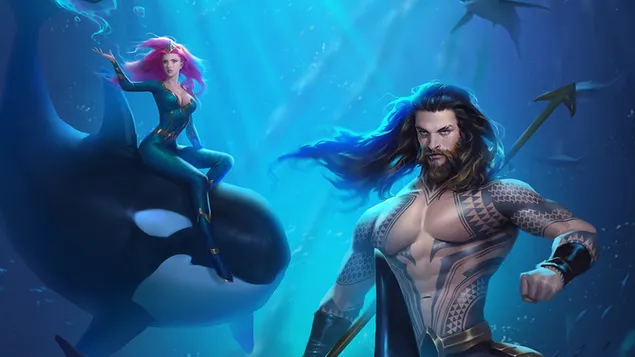 Aquaman y Mera