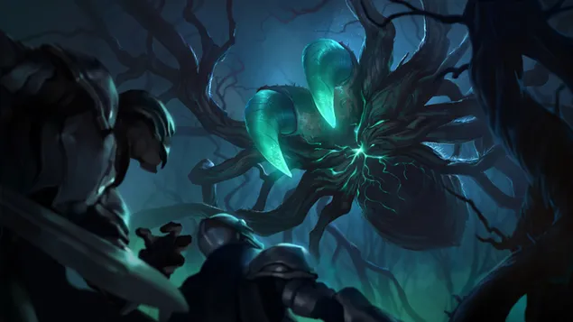 Horor Arachnoid (Legends of Runeterra) - League of Legends (LOL) 4K wallpaper