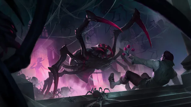 Arachnoid Host (Legends of Runeterra) - League of Legends (LOL) 4K wallpaper