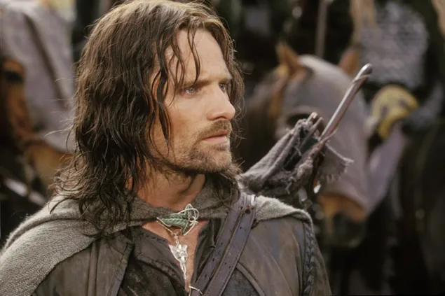 Aragorn - The Lord of The Rings / The Two Towers 2K wallpaper download