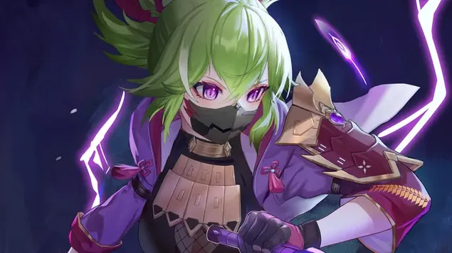 荒泷帮首领“久木忍” | Genshin Impact（动漫电子游戏） 4K 壁纸