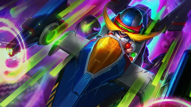 splash art arcade 'corki' - league of legends (lol) scarica