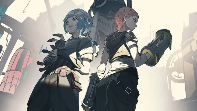 arcane kids ''jinx with vi'' (anime fa) - league of legends (lol) lataa