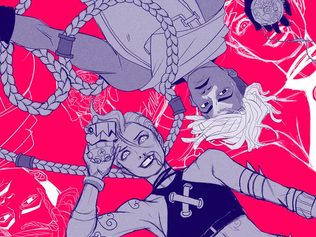 arcane league of legends - jinx, ekko download