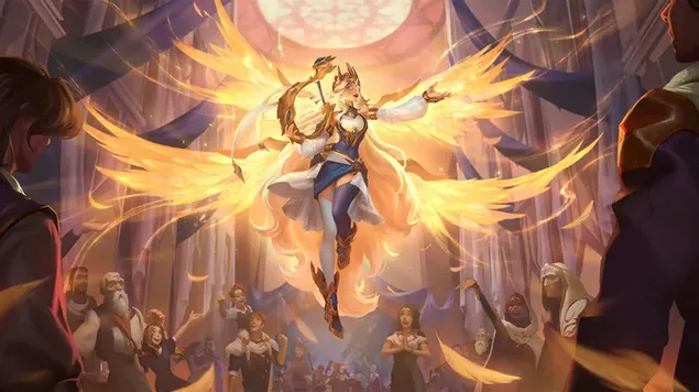 Tapeta Arclight 'Seraphine' - League of Legends (LOL) 4K